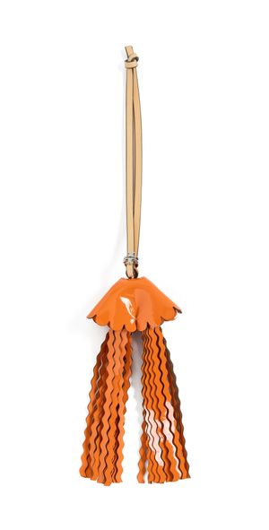 Tory Burch Jellyfish Bag Charm Mandarin Tart One Size