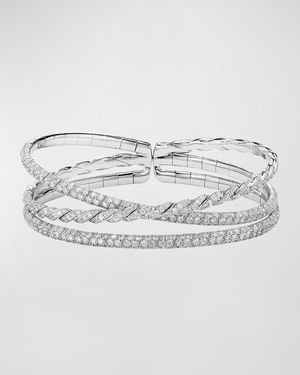 3-Row Paveflex Bracelet with Diamonds
