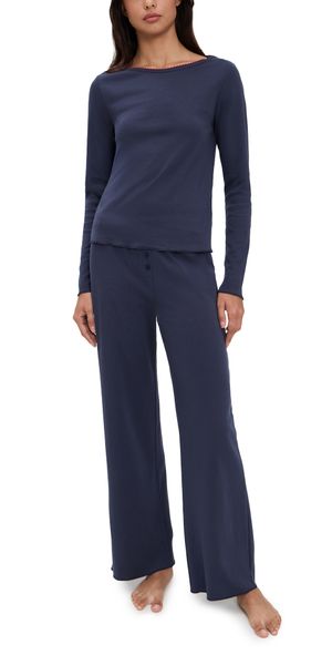 Cozyland by Morgan Lane Ellie Pajama Set Slate 2X