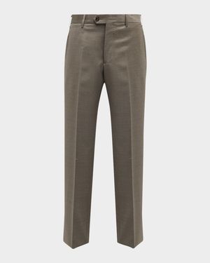 Men's Stone Wool Trousers