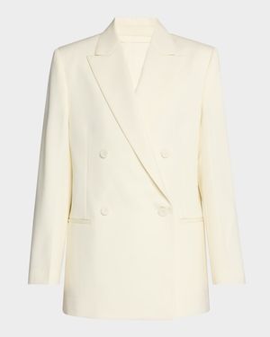 Double-Breasted Wool Jacket