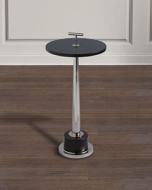 Toronto Nickel Accent Table