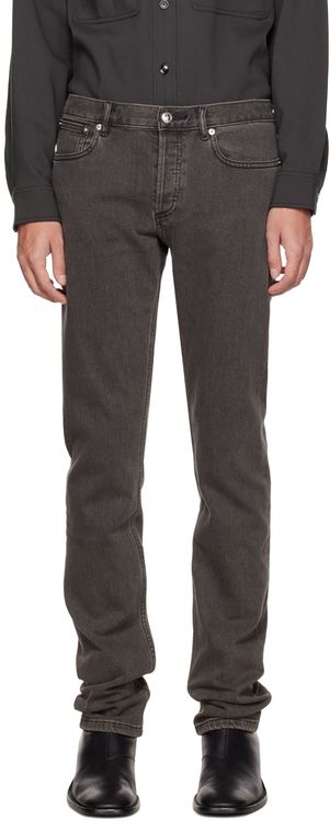 A.P.C. Gray Petit Standard Jeans