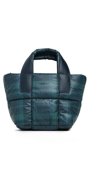 Vee Collective Porter Tote Micro Ivy Plaid Ivy Plaid One Size