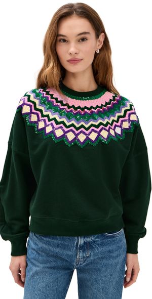 ESSENTIEL ANTWERP Issu Embroidered Sweatshirt Combo1 Paula's Choice 3