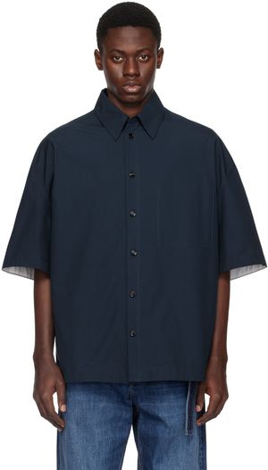 Bottega Veneta Navy Compact Shirt