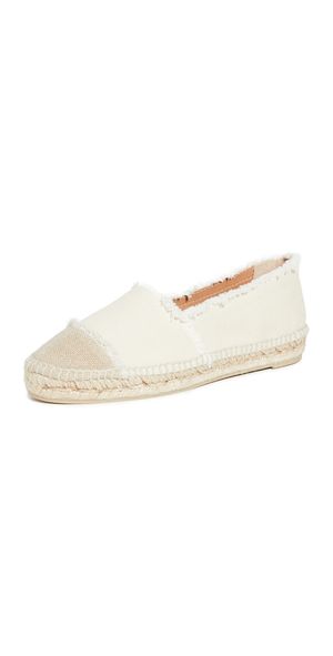 Castañer Kampala Espadrille Flats Ivory 39