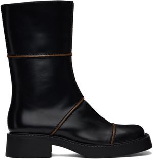 Miista Black Dahlia Boots