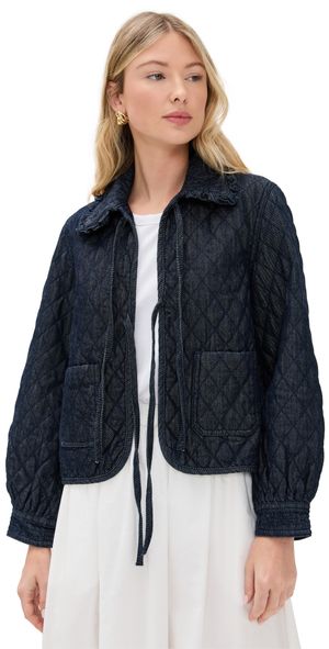 Seventy + Mochi Heidi Jacket Indigo Rinse S