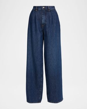 The Pleated Trouser Jeans