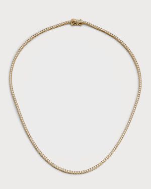 Diamond Tennis Necklace, 4.7tcw