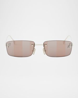 Fendi First Crystalized Logo Sunglasses