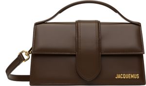 JACQUEMUS Brown Les Classiques 'The large Bambino' Bag