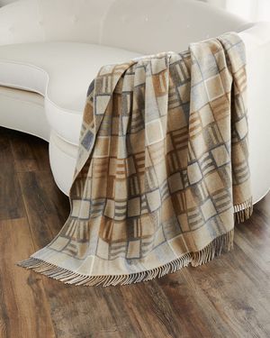Bainbridge Natural Throw, 73X55