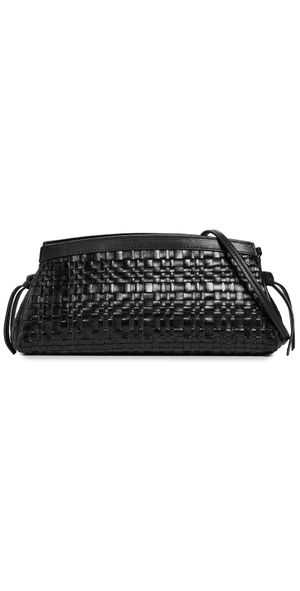 STAUD Maude Convertible Clutch Black Woven One Size