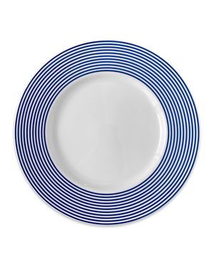 Newport Racing Stripe Rimmed Salad Plates, Set of 4