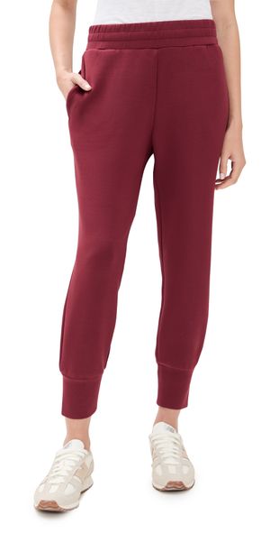 Varley The Slim Cuff Pants NEW MAROON S