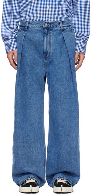 ADER error Jean bleu à écusson à logo - Significant