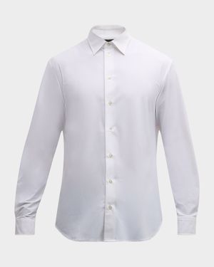 Men's Interlock Jersey Stretch Sport Shirt