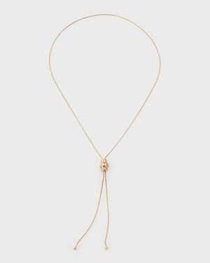 Possession Decor Palace 18K Rose Gold Pendant Necklace with Diamonds