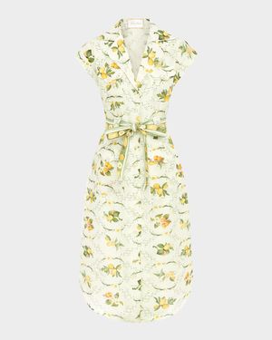 Camilla Belted Midi Shirtdress