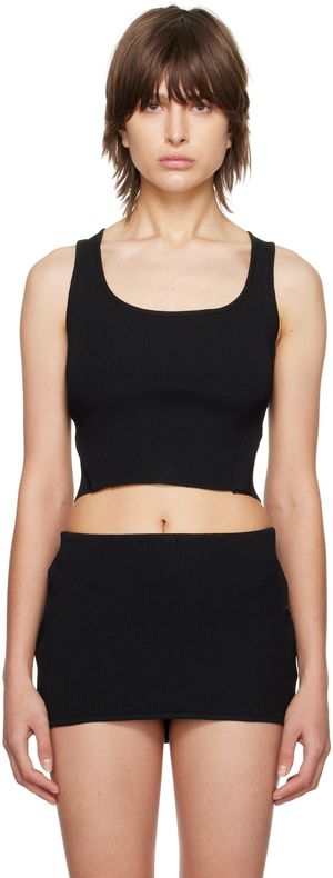HYEIN SEO SSENSE Exclusive Black Tank Top & Miniskirt Set