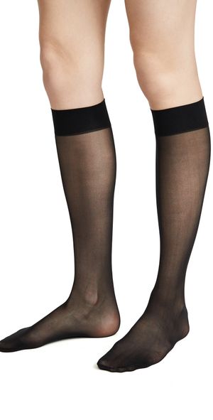 Wolford Individual 10 Knee Hi Black M