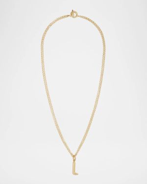 The Puffy Initial Necklace