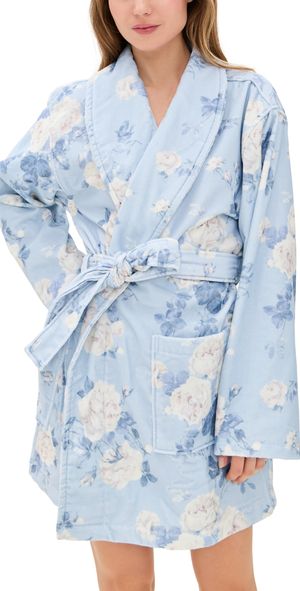 LoveShackFancy Indie Robe Whisper Blue M/L