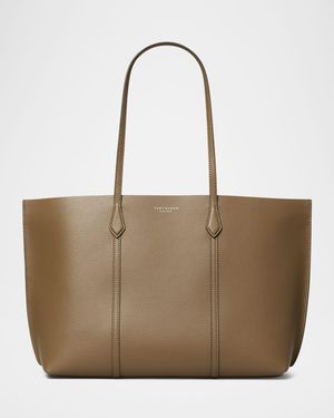Perry Leather Triple Compartment Tote