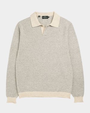Men's Marlin Knit Polo Sweater