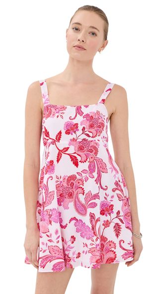 Azeeza Arden Mini Dress Paisley M