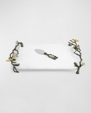 Lovebirds Cheeseboard With Knife