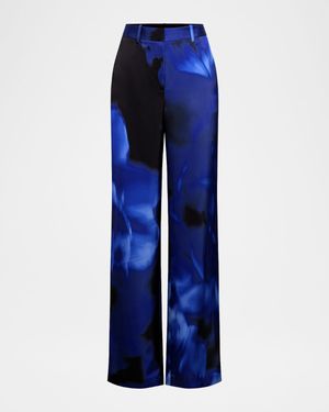 Rose Relaxed Straight-Leg Pants