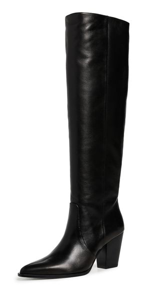 Stuart Weitzman Jolene Boots Black 6