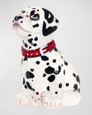 Luna Puppy Dog Minaudiere Clutch Bag