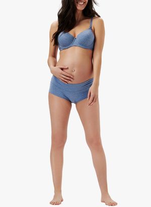 Noppies - Shorty de grossesse - Taille 2XL - Bleu