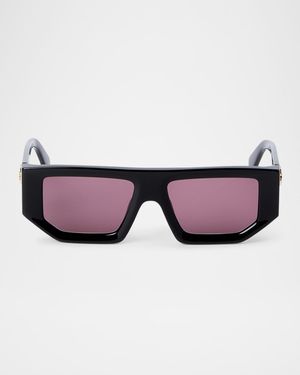 Men's Vancouver Acetate Rectangle Sunglasses