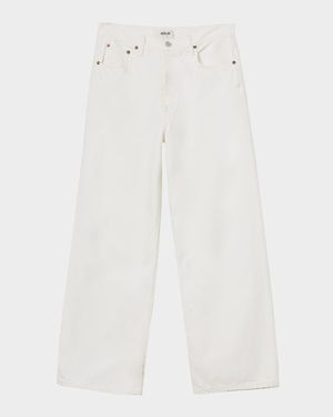 Low-Rise Wide Baggy Jeans