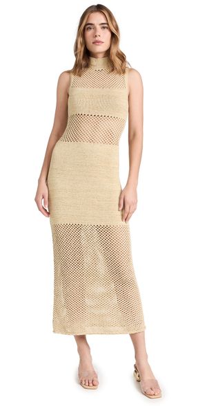 STAUD Adair Dress Natural XL