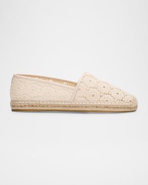 Bareitall Cotton Espadrille Loafers