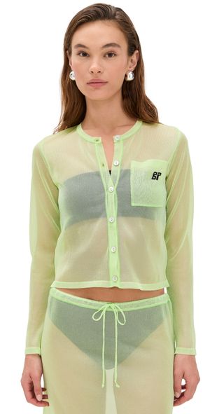 BAUM UND PFERDGARTEN Crisje Cardigan Lettuce Green L
