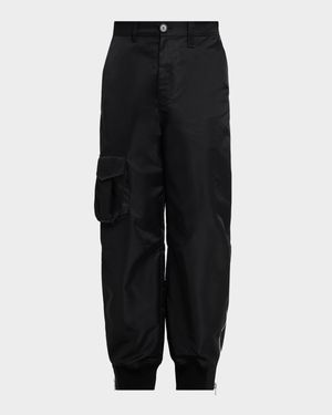 Men's Ankle Zip Pocket Trousers