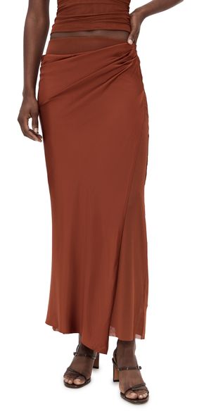 Significant Other Brianna Maxi Skirt Clove 12