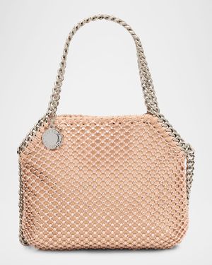 Falabella Mini Crystal Mesh Tote Bag