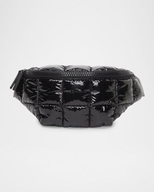 Porter Sling Quilted Patent Belt Bag