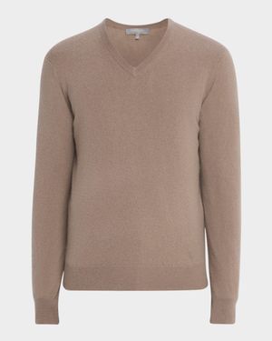 Men's Cashmere V-Neck Sweater