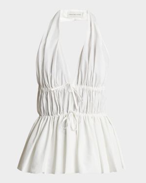 Ceana Halter Peplum Top