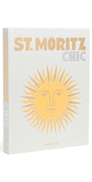 Assouline St. Moritz Chic Book Beige One Size
