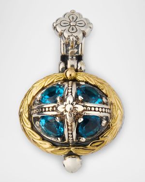 Kyma Blue Topaz Pendant